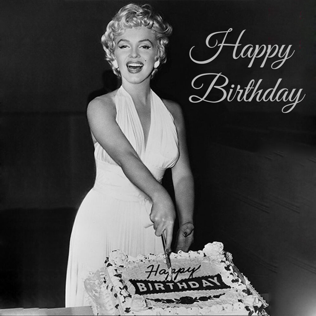 Happy Birthday Card: Marilyn Monroe – nycdesign.us: Printable Things