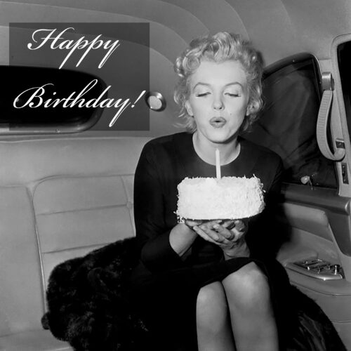 Happy Birthday Card: Marilyn Monroe – nycdesign.us: Printable Things