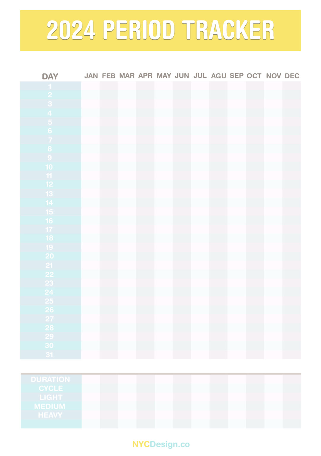 2024 Period Calendars nycdesign.us Printable Things